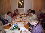 Reumalaisia jouluisissa tunnelmissa.