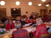 Reumalaisia jouluisissa tunnelmissa.