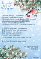 13.12 Pikkujouluretki Riihimäen teatteriin