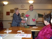 Pikkujouluissa myös kilpailtiin.